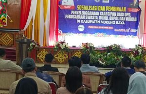 Dispursip Sosialisasikan Pembinaan Kearsipan Bagi OPD, BUMD, Orpol dan Ormas di Daerah