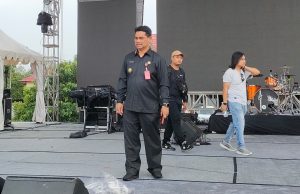 Penjabat Bupati Tinjau Progres Persiapan Tour Konser Isen Mulang di Kotim