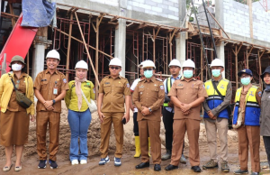 Penjabat Bupati Tinjau sejumlah Proyek Pembangunan Infrastruktur yang Dibiayai APBD Mura