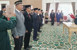 Setelah 1,5 Bulan Menjabat Pj Bupati Mura, Hermon Bergeser menjadi Staf Ahli Bupati
