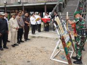 Bupati Murung Raya Sambut Kedatangan Batalyon Infanteri TP 883/Temanggung Awan